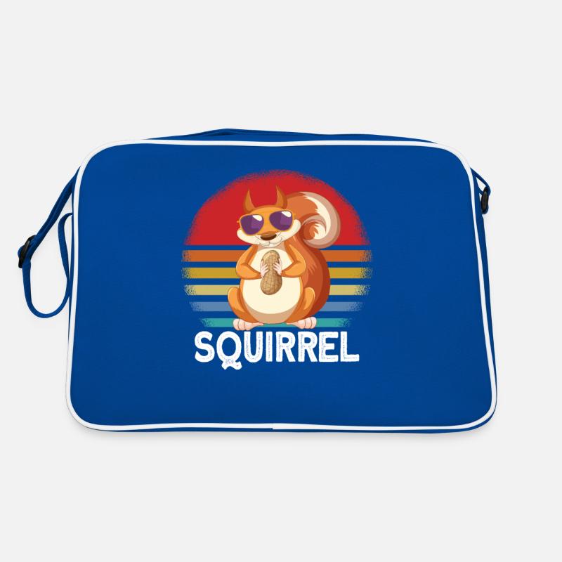 Squirrel Sunglasses Retro Bag
