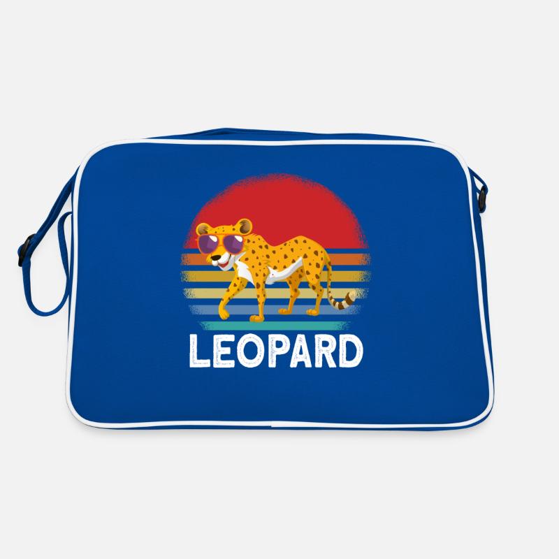 Lunettes de soleil léopard Sac Retro