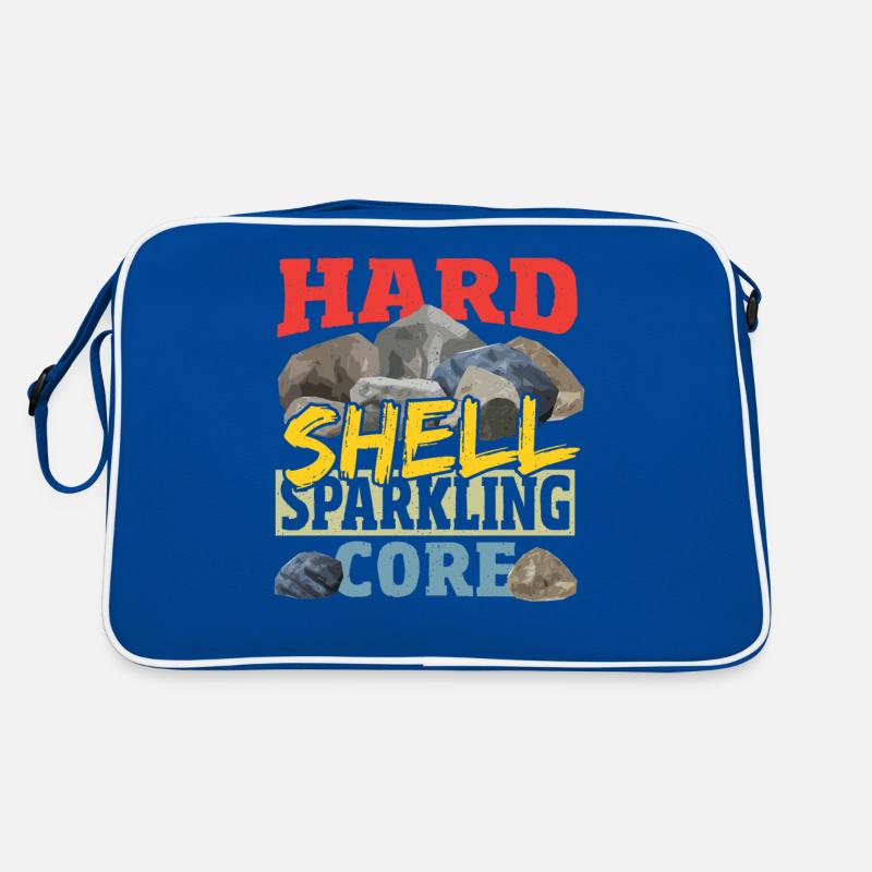 Hard Shell Sparkling Core Mineral Collecting Retro Bag