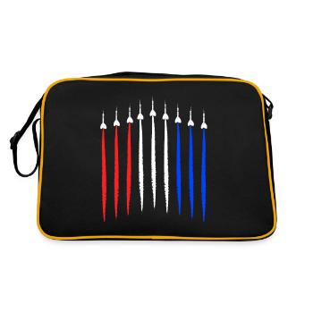Treble Sports Competitive Dartboard Lanceur de fléchettes - Sac Retro - noir/or - Dos