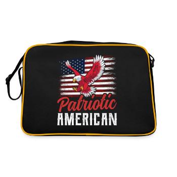 Patriote américain Patriote américain Patriote américain - Sac Retro - noir/or - Dos