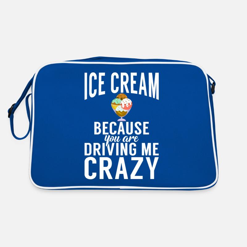 Cadeaux pour amateurs de crème glacée Sac Retro