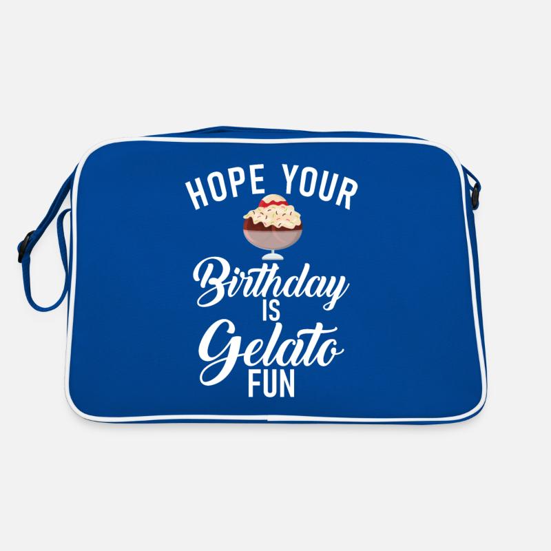 Cadeaux pour amateurs de crème glacée Sac Retro