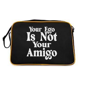 Your Ego Is Not Your Amigo 17 - Retro Bag - black/gold - Back