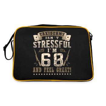 Taxidermistes 68e anniversaire Taxidermistes - Sac Retro - noir/or - Dos