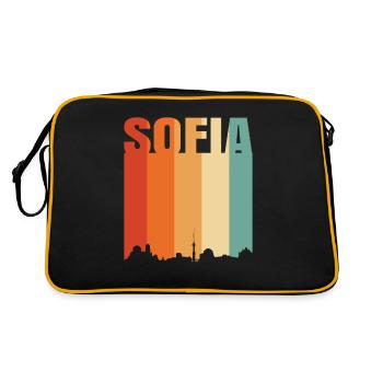 Sofia - Retro Bag - black/gold - Back