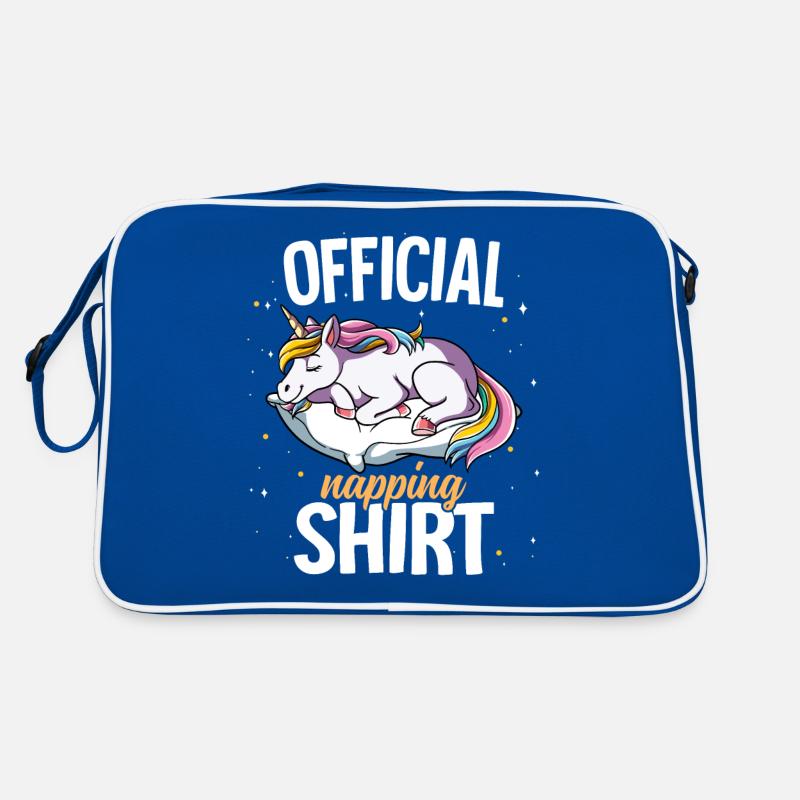 Sleeping Unicorn Official Napping Retro Bag