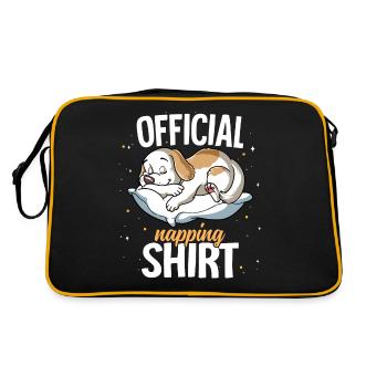 Sleeping Dog Official Napping - Retro Bag - black/gold - Back