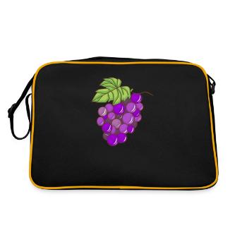 Raisins Raisins - Sac Retro - noir/or - Dos