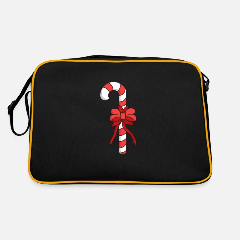 Candy Cane Candy Retro Bag