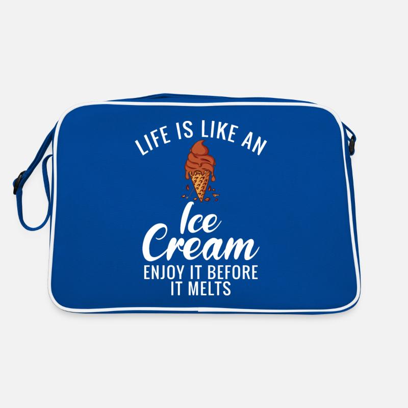 Cadeaux pour amateurs de crème glacée Sac Retro