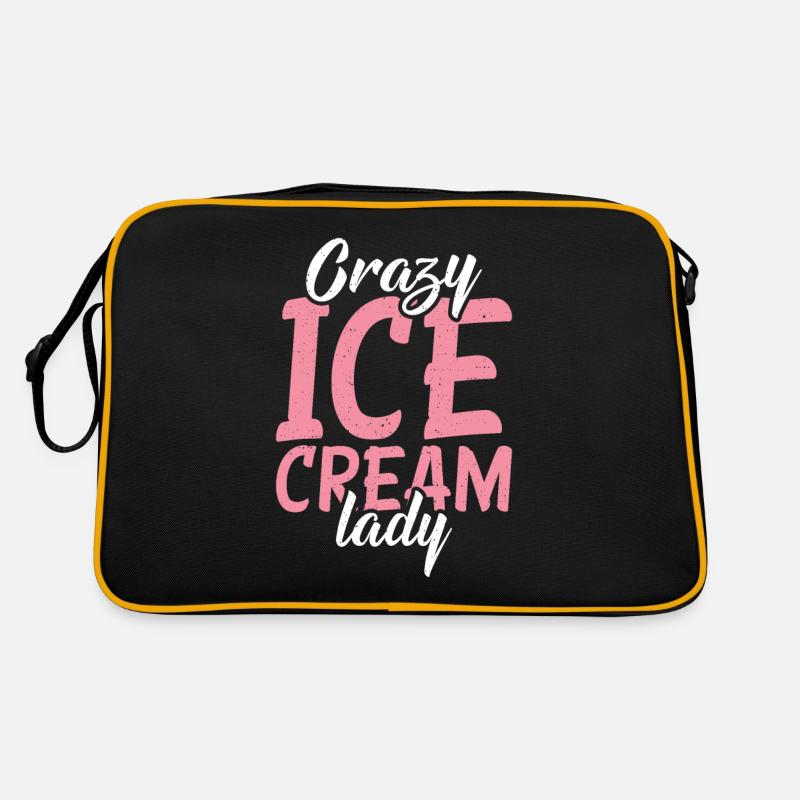 Cadeaux pour amateurs de crème glacée Sac Retro