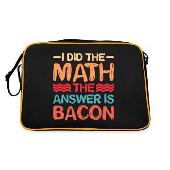 I did the math, the answer is bacon 5 - Retro Bag - black/gold - Back