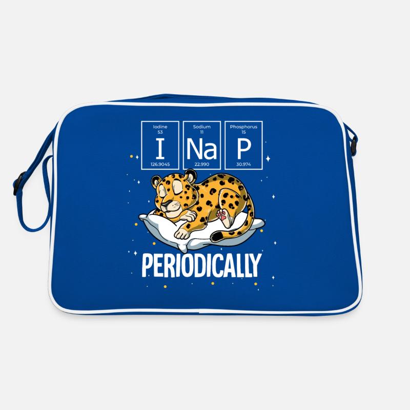 Léopard endormi Je fais une sieste périodique Sac Retro