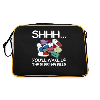 Assistant technique pharmaceutique Medicine Phar - Sac Retro - noir/or - Dos