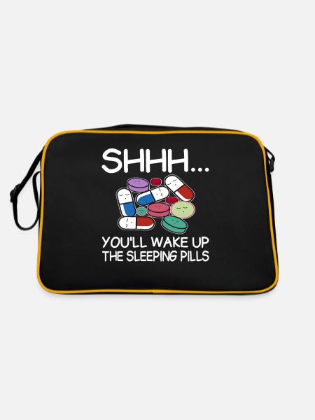 Assistant technique pharmaceutique Medicine Phar - Sac Retro - noir/or - Dos