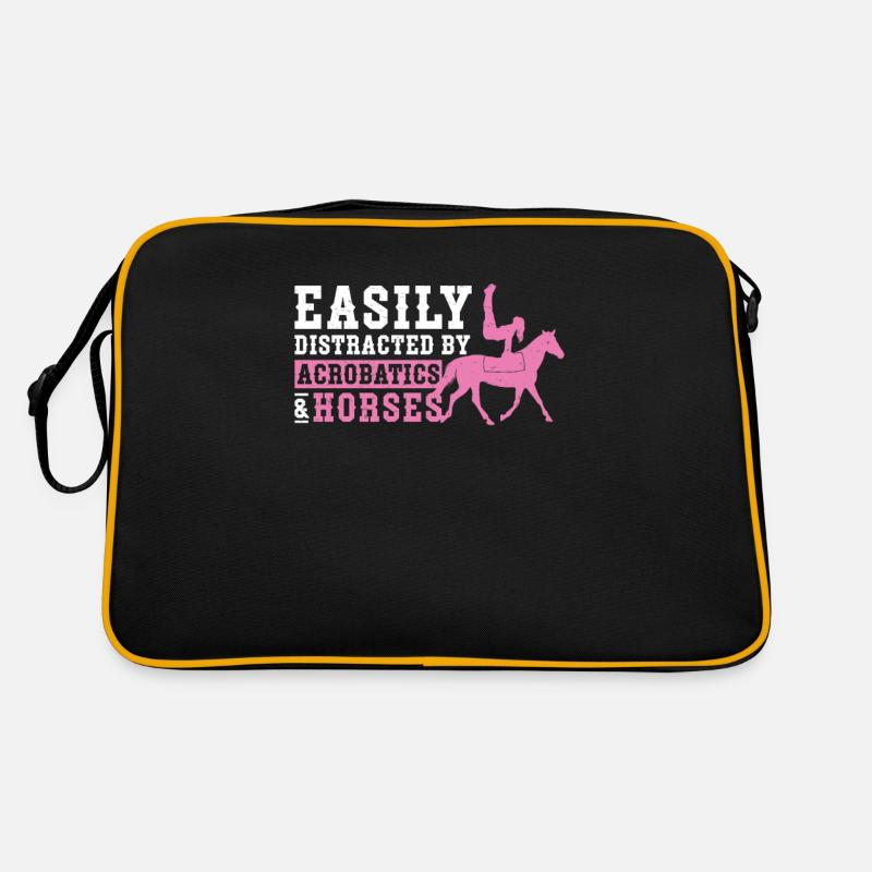 Facilement distrait par les acrobaties et les Sac Retro