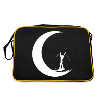 Crescent Moon - Ski - Femmes - Ski - Sac Retro - noir/or - Dos