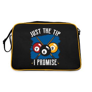 Only the top promised billiard pool billiards - Retro Bag - black/gold - Back