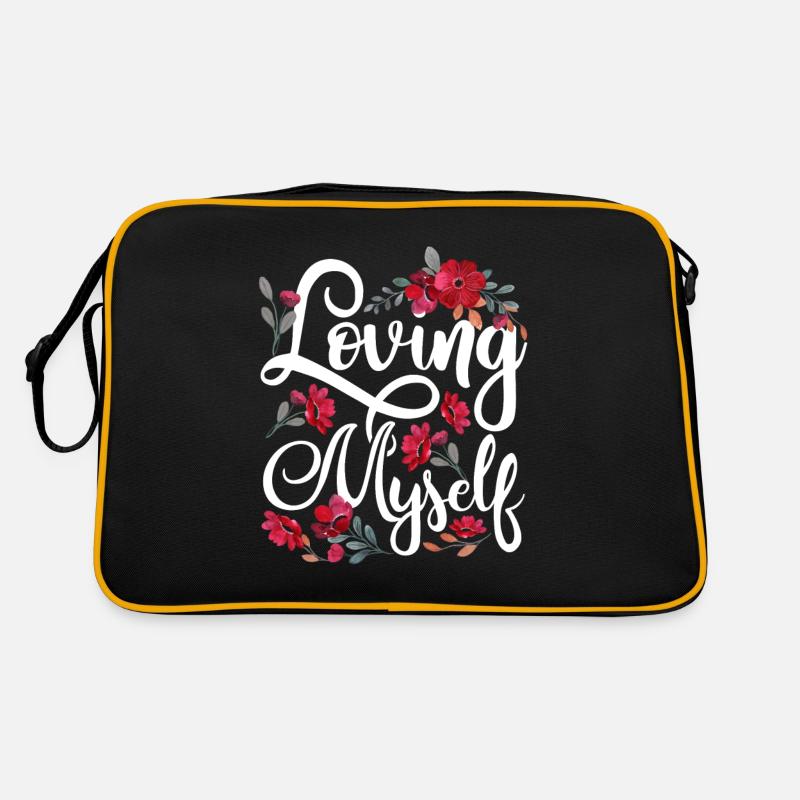 Je m’aime moi-même amour-amour de soi doux Sac Retro