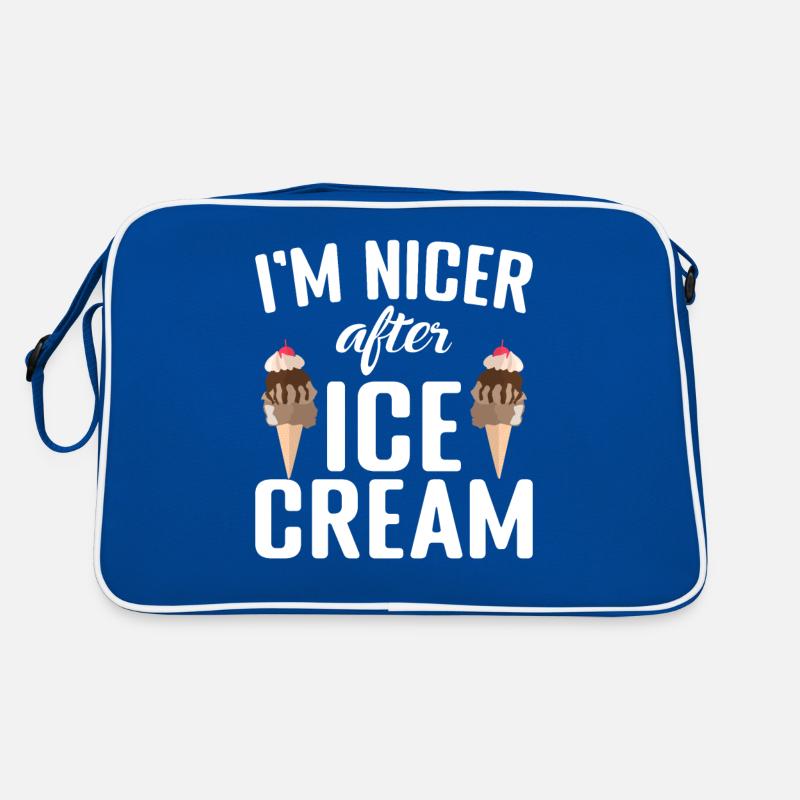 Cadeaux pour amateurs de crème glacée Sac Retro