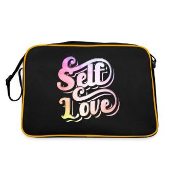 Self-love Self-love Positively Sweet - Retro Bag - black/gold - Back