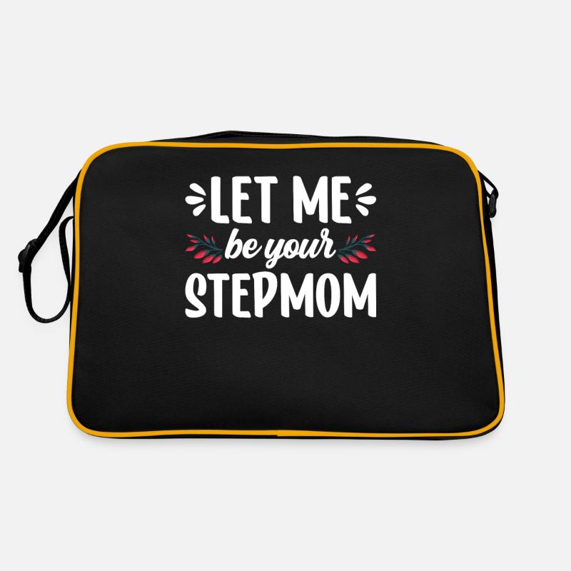 Laisse-moi ta belle-mère son enfant mère adoptive - Sac Retro - noir/or