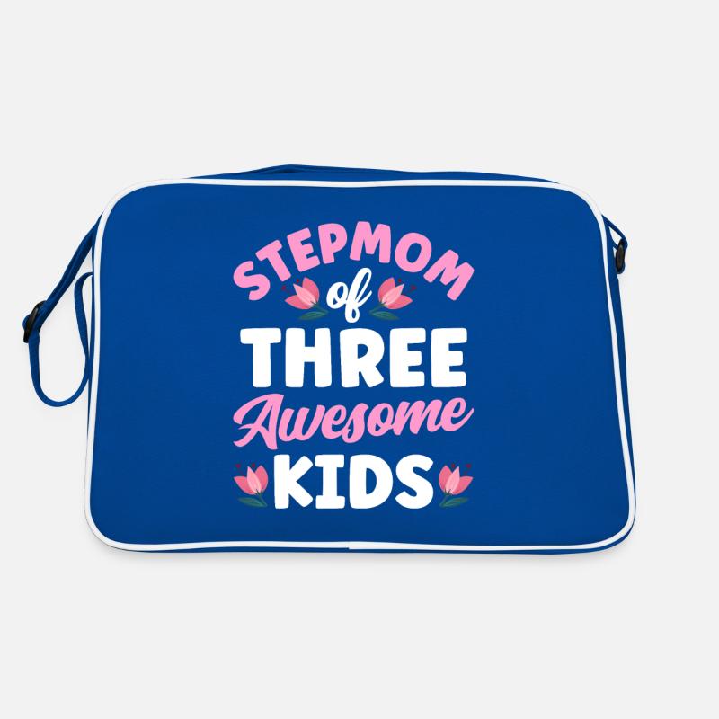 Stiefmutter Von Drei Großartigen Kindern Retro Tasche