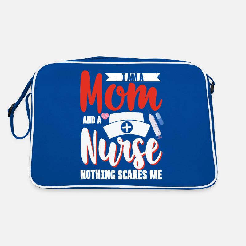 Krankenschwester Mom Mutter Krankenpflege Mutterta Retro Tasche