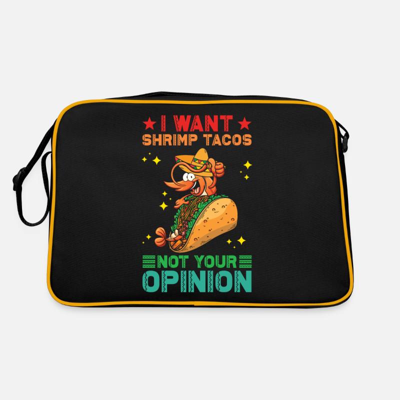 Shrimp tacos Retro Bag