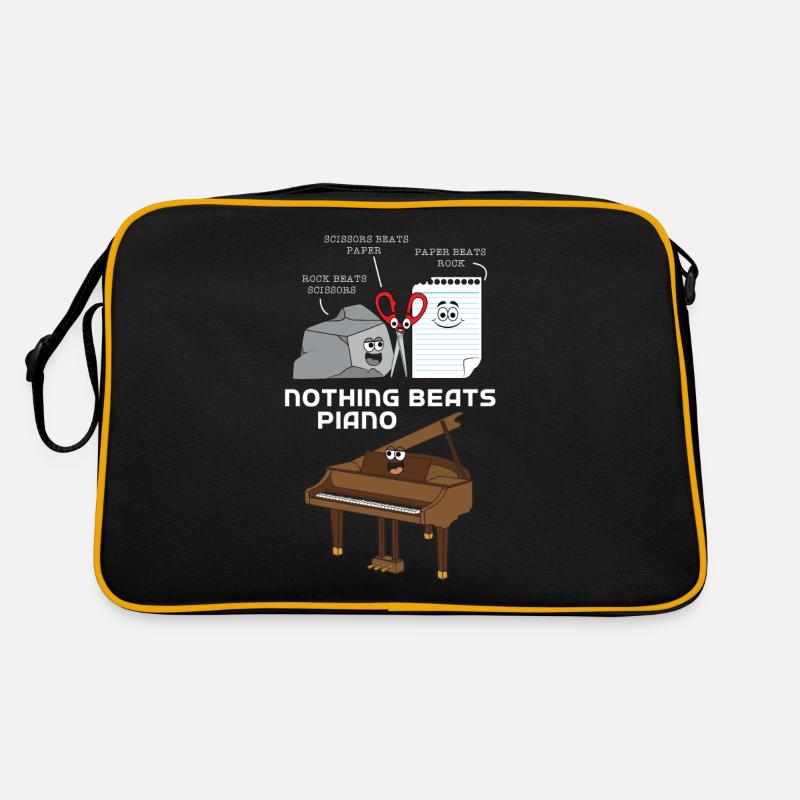Klavier Retro Tasche