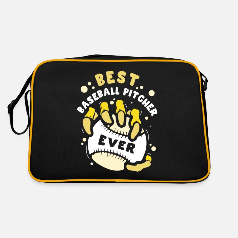 Bester Baseball-Pitcher Aller Zeiten Baseball Retro Tasche