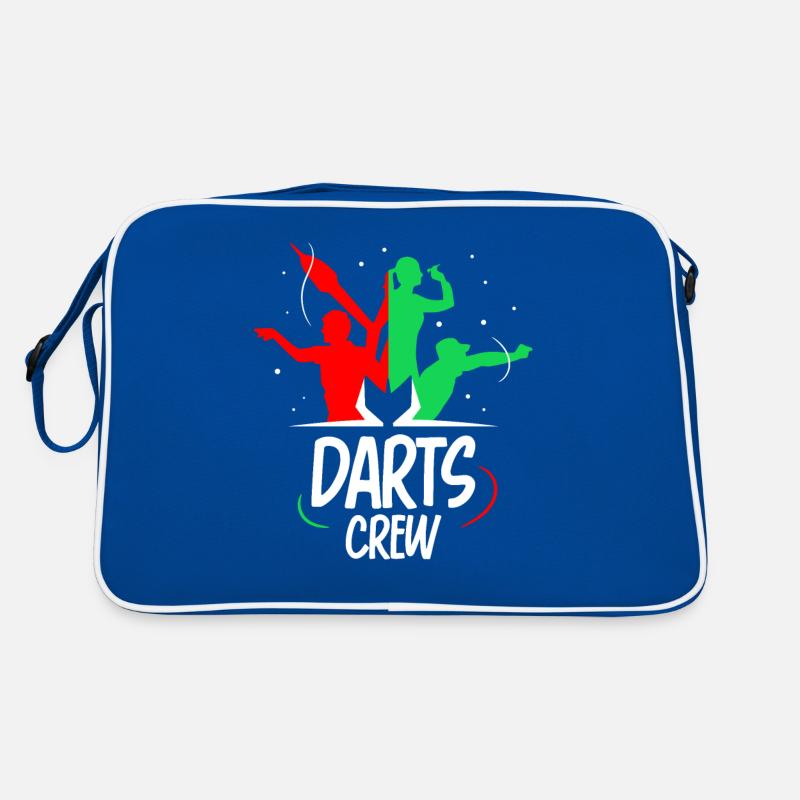 Équipe de fléchettes Club de fléchettes Équipe Fléchettes Sac Retro