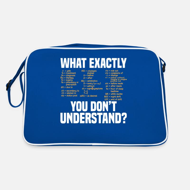 Ce que vous ne comprenez pas exactement infirmière Sho Sac Retro