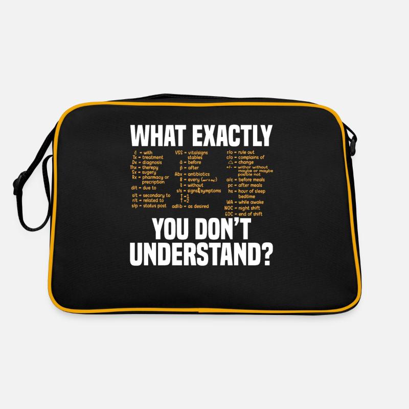 Ce que vous ne comprenez pas exactement infirmière Sho Sac Retro