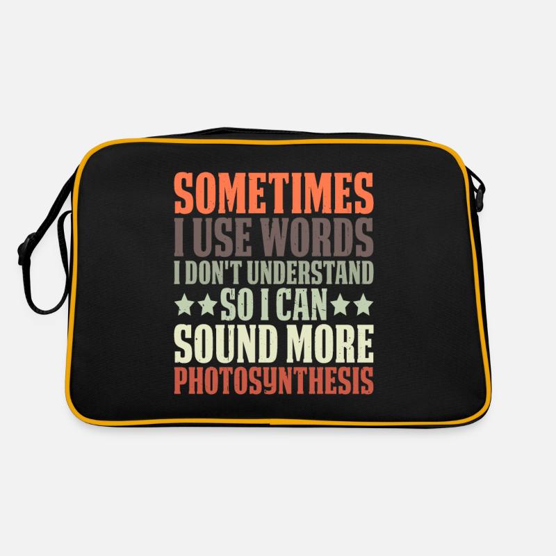 Sometimes I Use Words I Don't Understand 2 Retro Bag