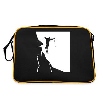 Ski - (16) - Sac Retro - noir/or - Dos