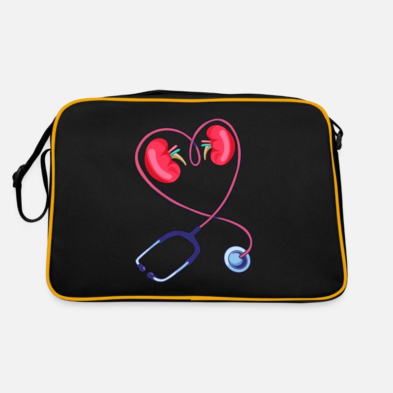 Technicien en dialyse Stéthoscope Amour Néphrologue Sac Retro