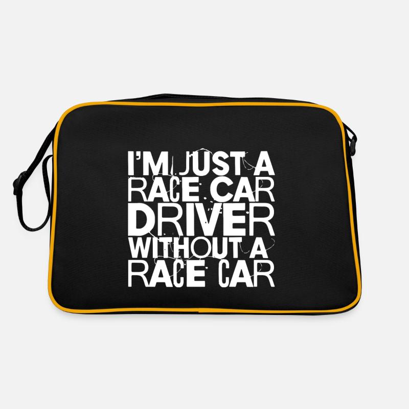 Je ne suis qu’un pilote de course sans voiture de course Sac Retro