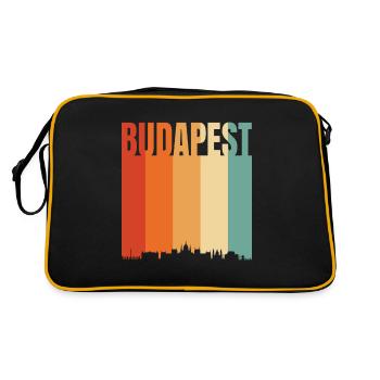 La beauté de Budapest - Sac Retro - noir/or - Dos