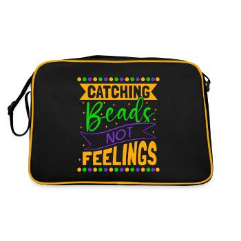 Beading Catching Beads Not Beadwork Jewelry Beader - Retro Bag - black/gold - Back