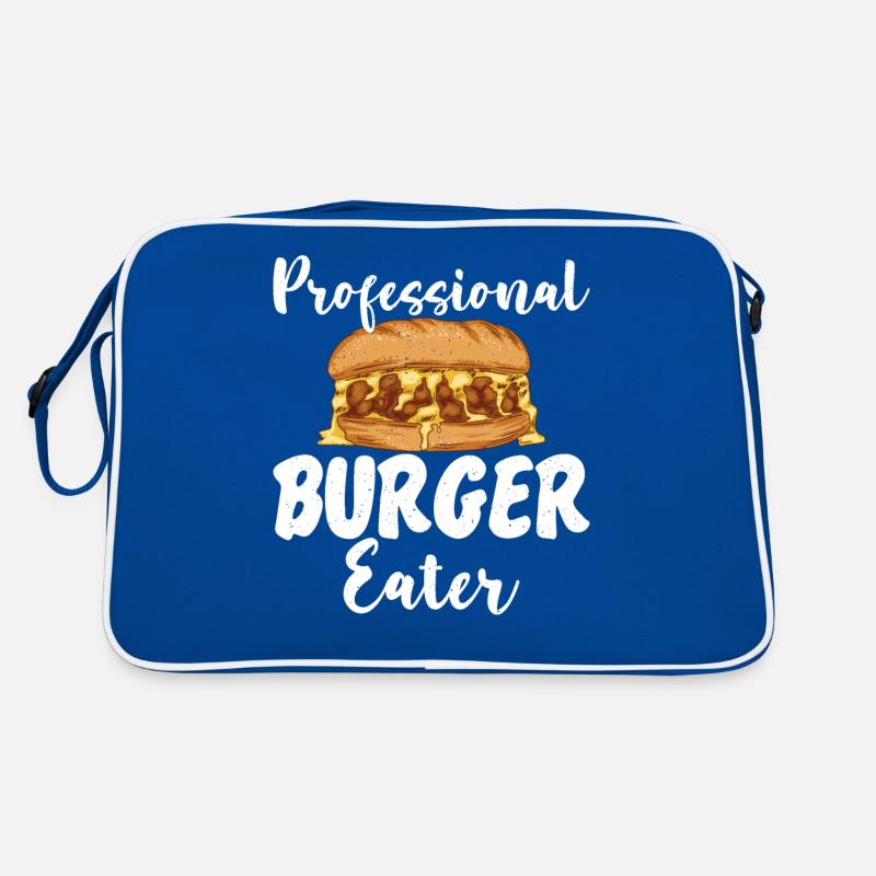 Burger Lover Gift Retro Bag