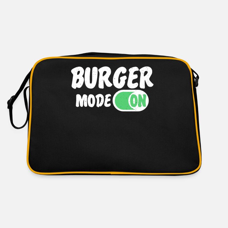 Burger Lover Gift Retro Bag