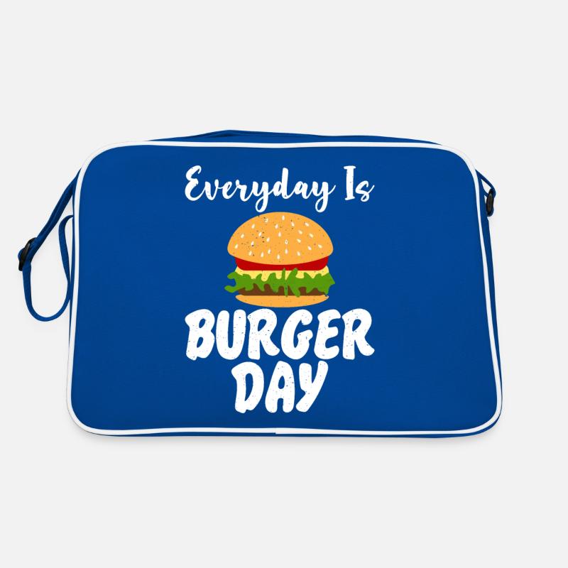 Burger Lover Gift Retro Bag