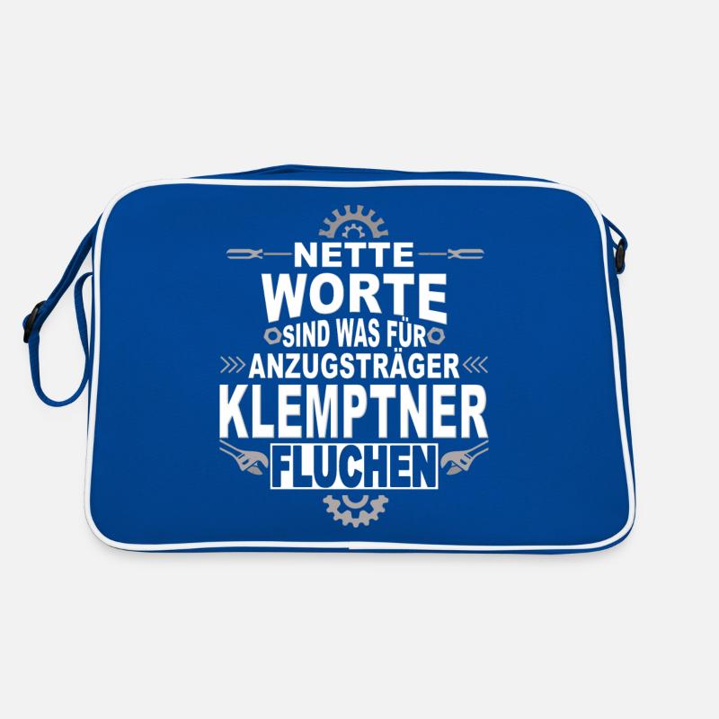 Dachdecker Handwerker Spengler Retro Tasche