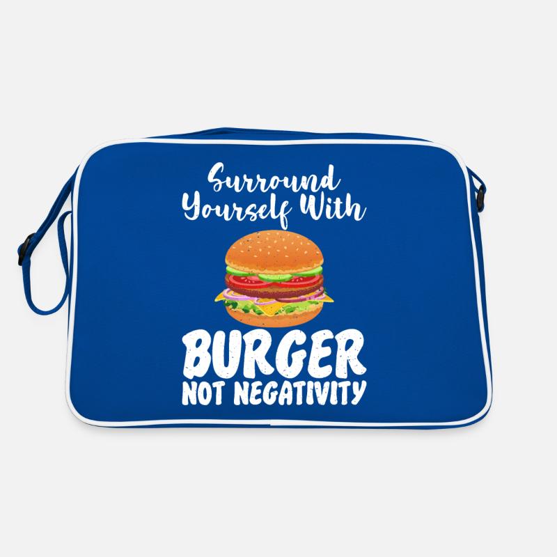Burger Lover Gift Retro Bag