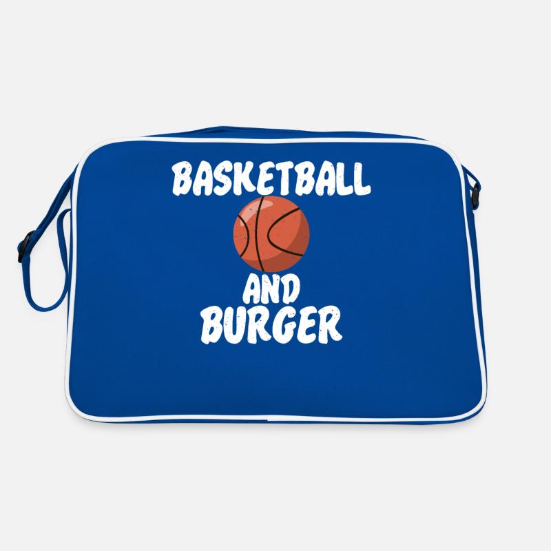 Burger Lover Geschenk Retro Tasche