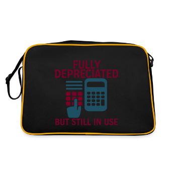 Fully Depreciated But Still In Use 2 - Retro Bag - black/gold - Back
