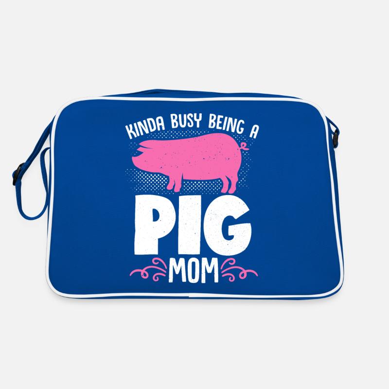 Cochon Maman Éleveur Mère Cochon Amoureux Ban Sac Retro