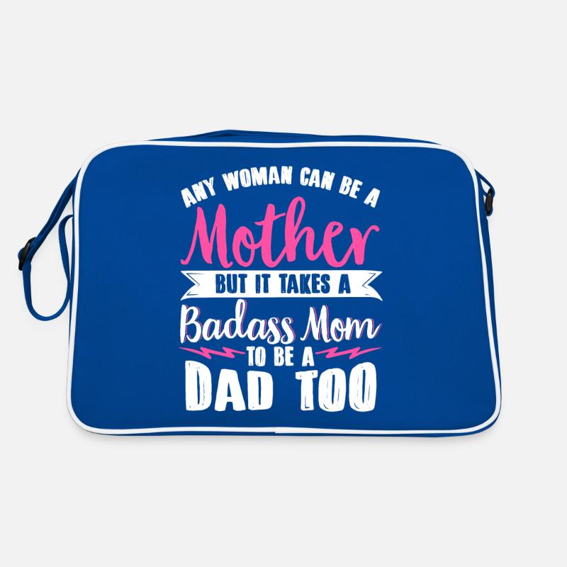 Alleinerziehend Alleinerziehende Mutter Muttertag Retro Tasche